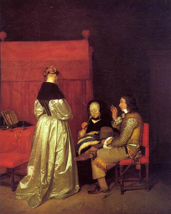 Gerard Ter Borch Paternal Advice